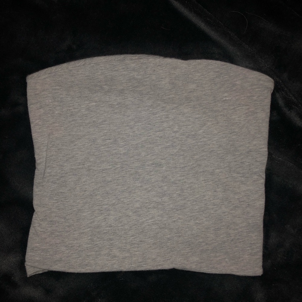 Grey Brandy Melville Tube Top